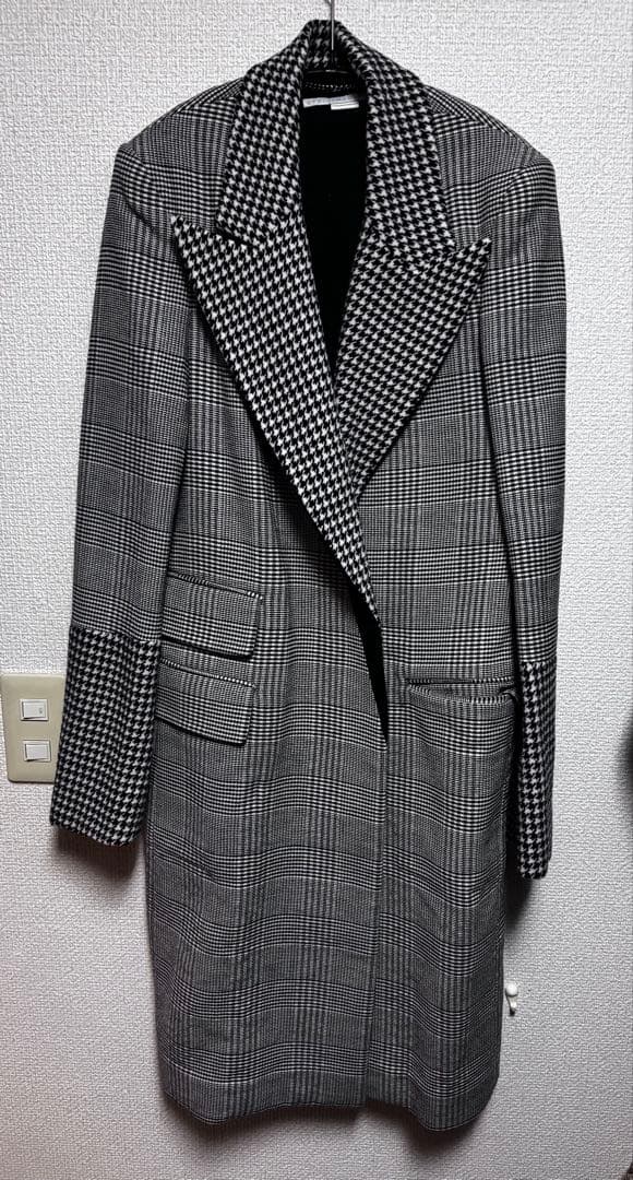 【定価30万円】 STELLA McCARTNEY チェック柄ロングコート