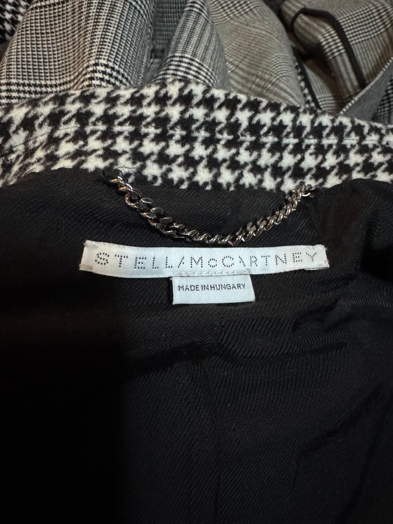 【定価30万円】 STELLA McCARTNEY チェック柄ロングコート