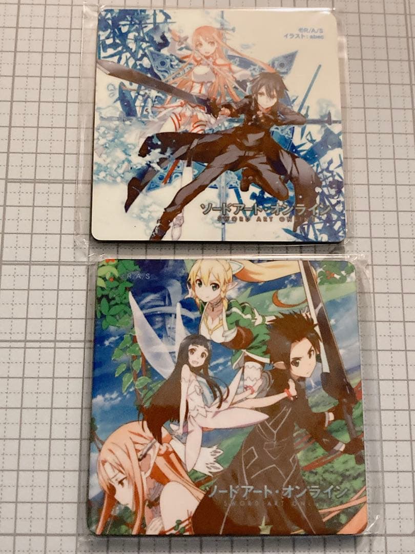 ソードアート・オンライン コラボスイーツ 特典 オリジナルコースター