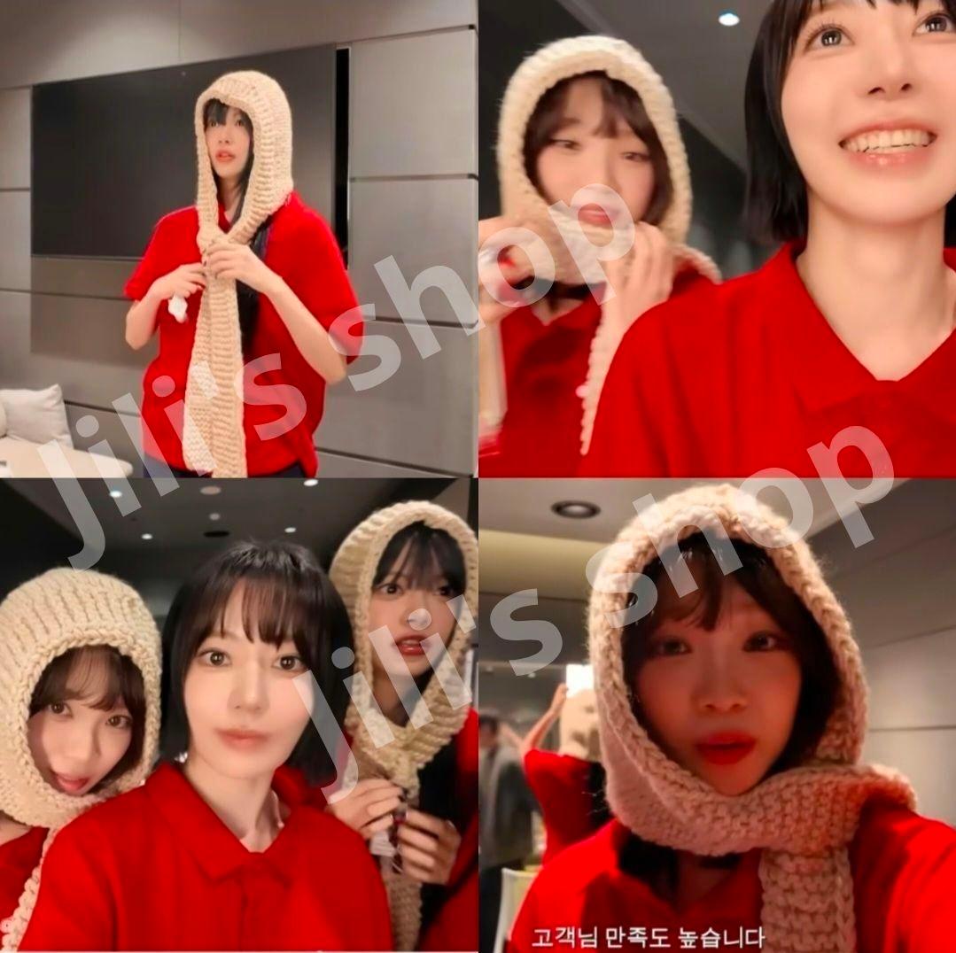 ルセラフィム クロシェ Hooded Scarf スカーフ マフラー