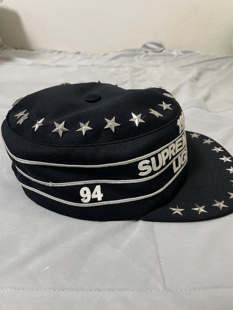 帽子 Supreme Stars Studded Pillbox Hat BLK