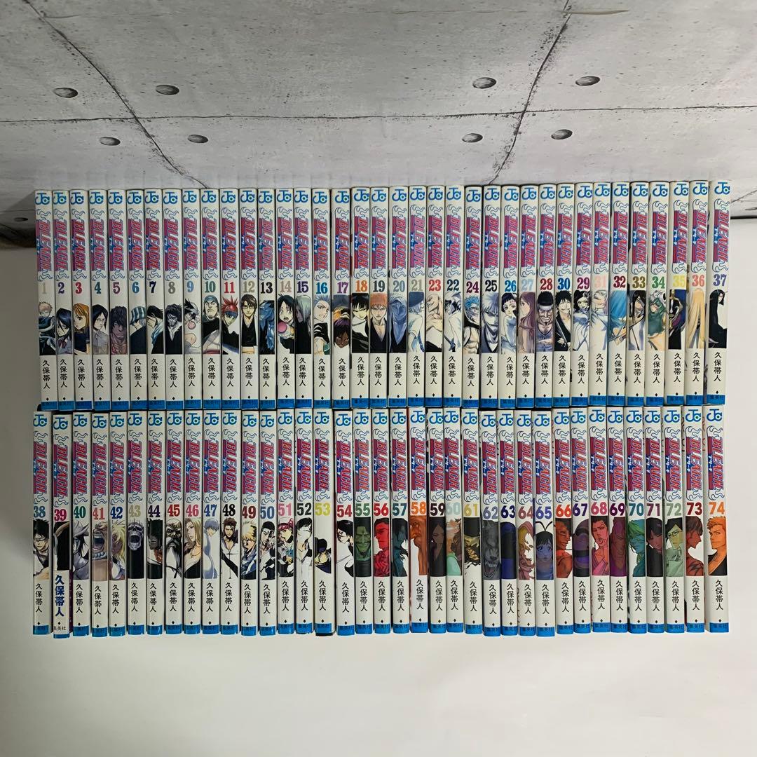 【初版多数・全巻】★BLEACH 全74巻セット★　ブリーチ　久保帯人