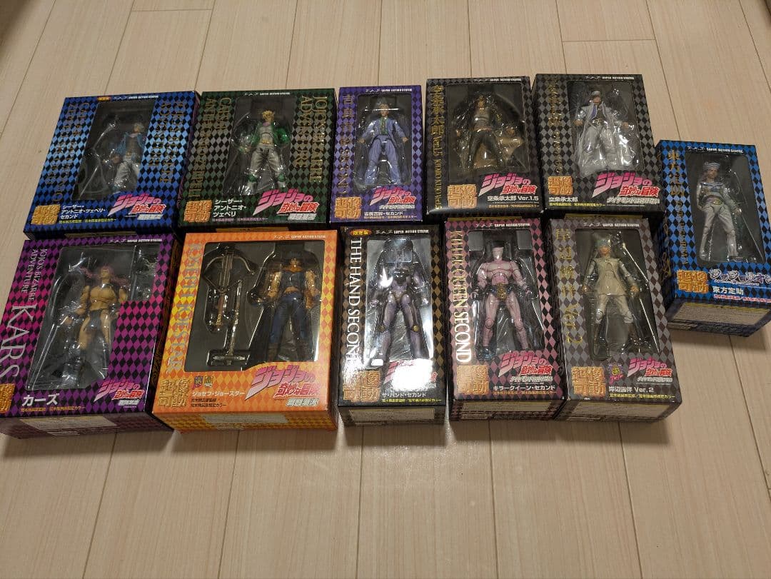 マメちゃん　ジョジョの奇妙な冒険 フィギュア 11体セット 超像可動