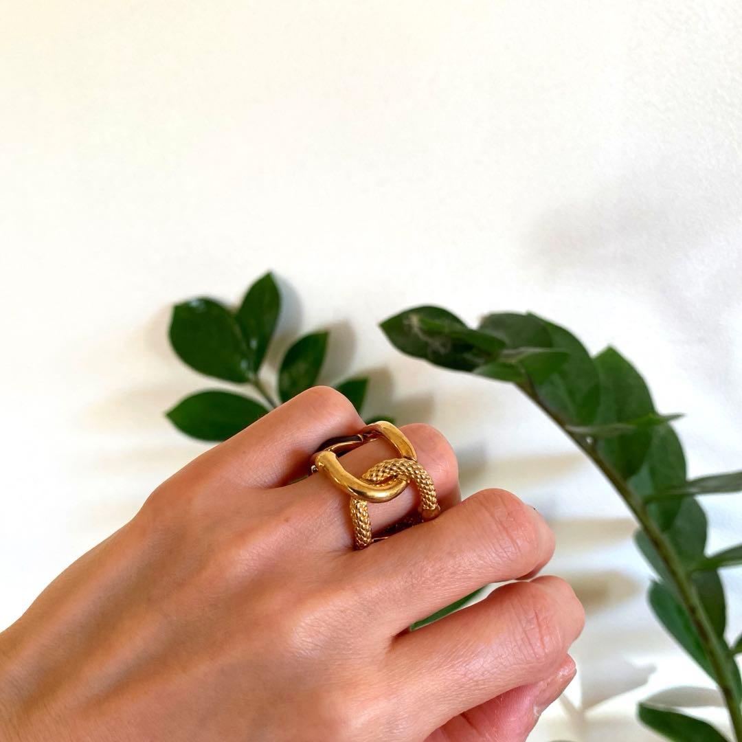 ボッテガベネタ　イントレチャート　チェーンリング　サイズ11