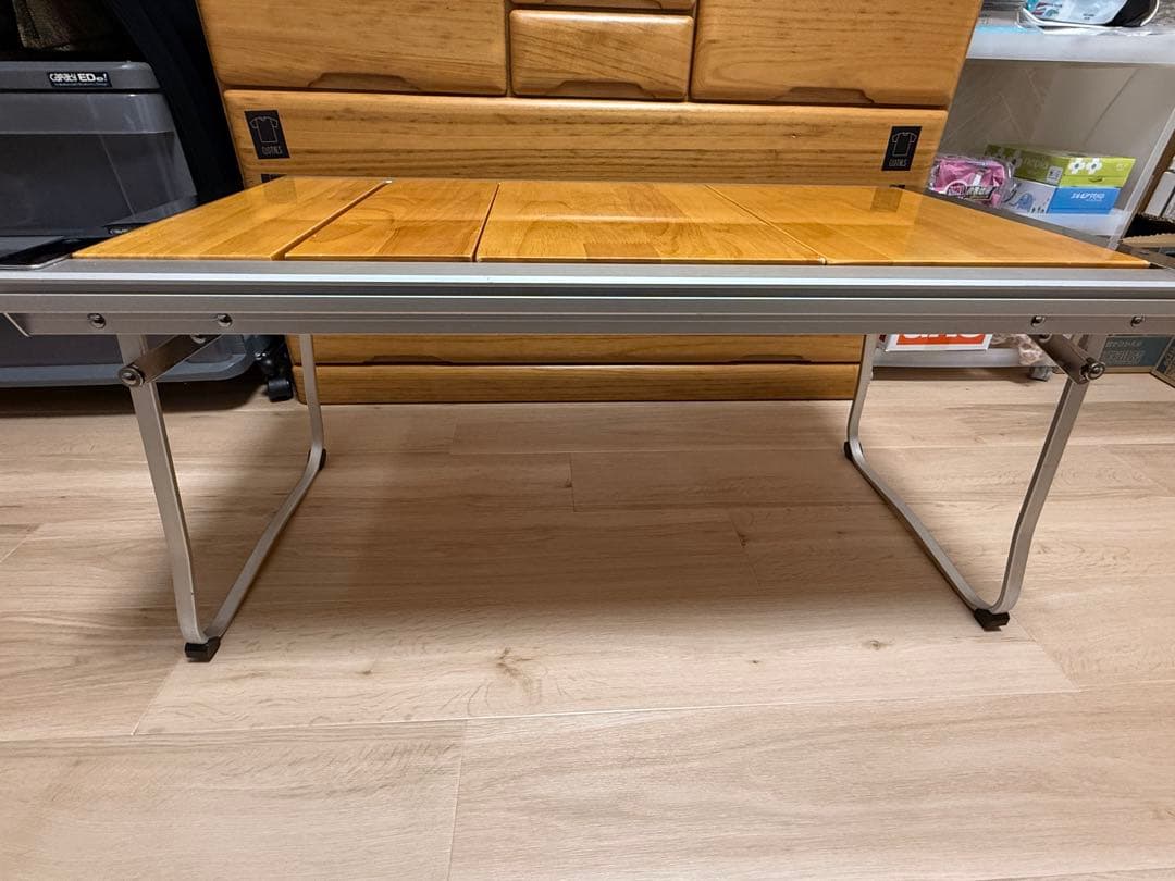 スノーピークエントリーIGTテーブル　付属品プレートあり