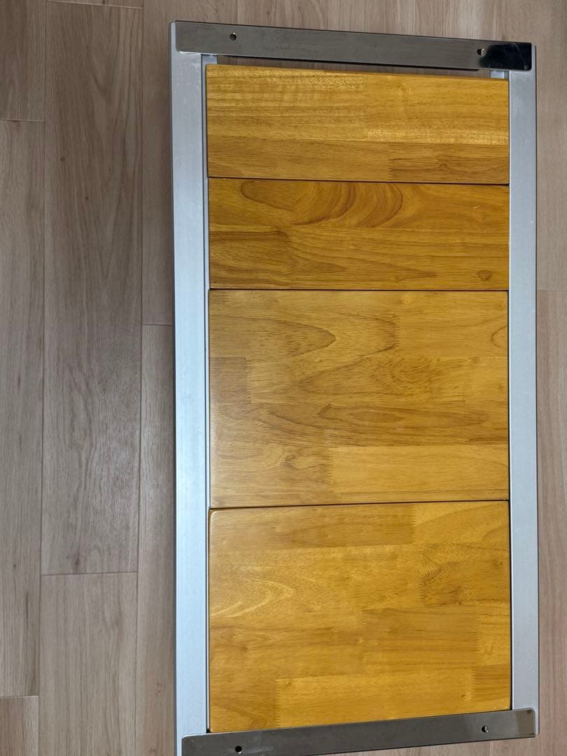 スノーピークエントリーIGTテーブル　付属品プレートあり