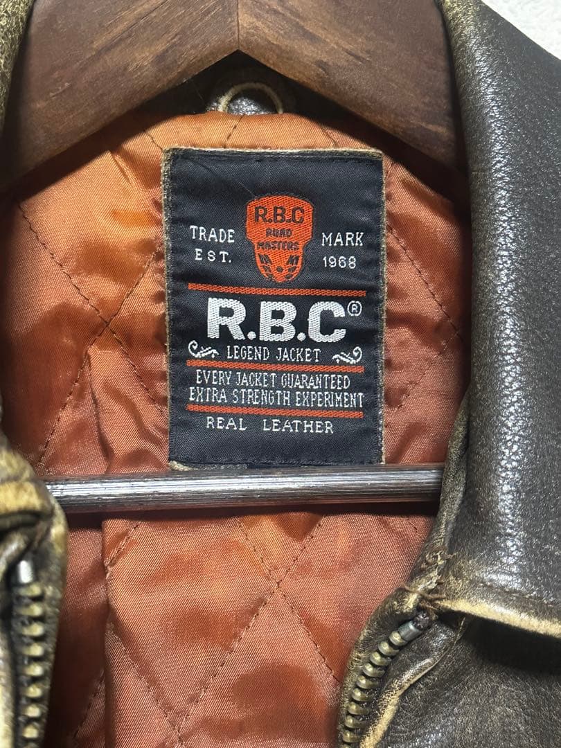 R.B.C. レジェンドジャケット ダークブラウン