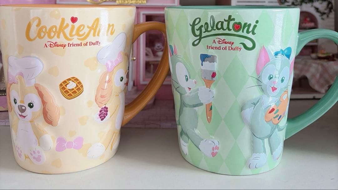 上海ディズニー ダッフィーフレンズマグカップ セット6セット