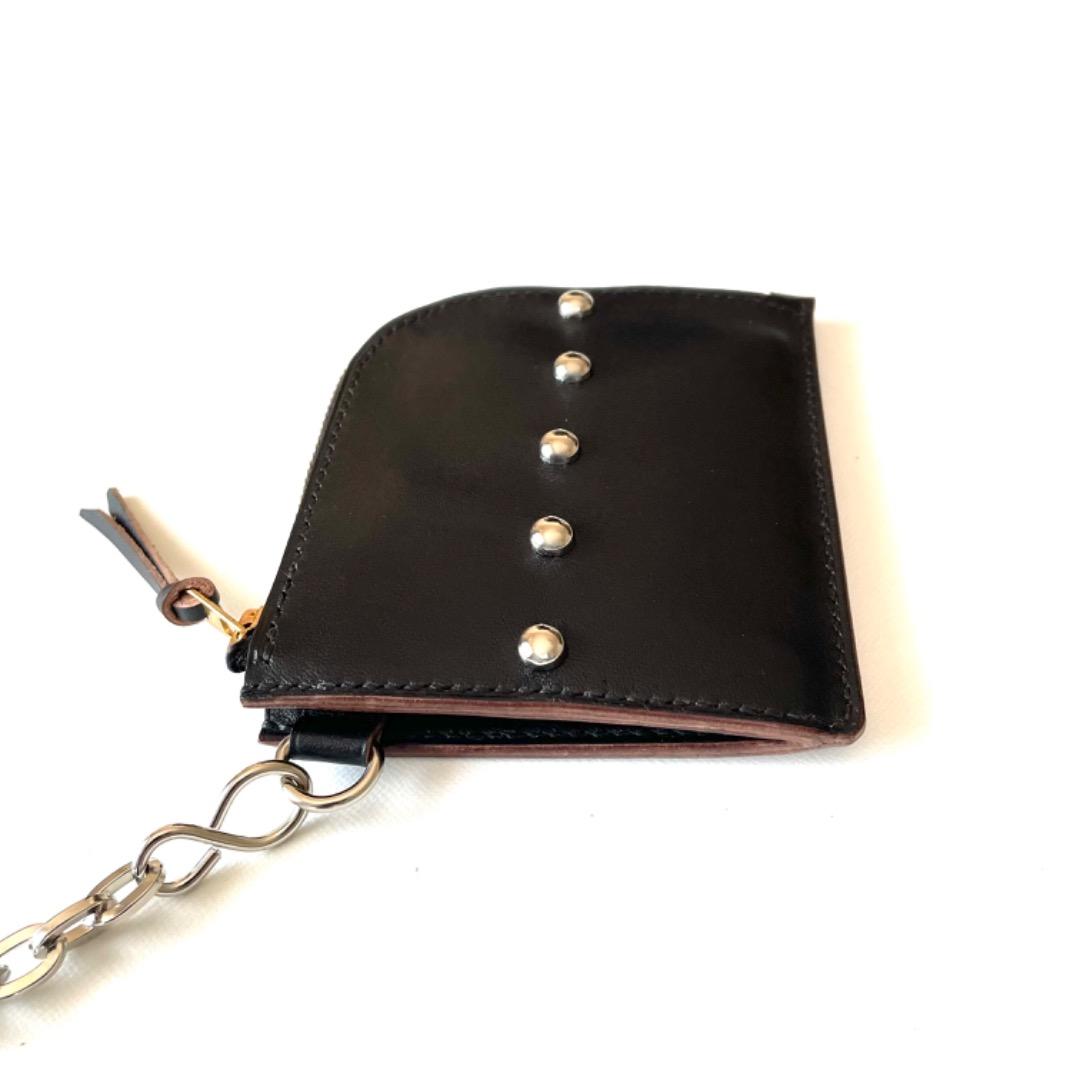 ご注文品　L字ファスナーウォレット　デッドストックジッパー　ホースハイドレザー