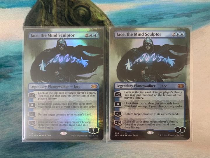 MTG 精神を刻む者、ジェイス 拡張foil 英語 2枚