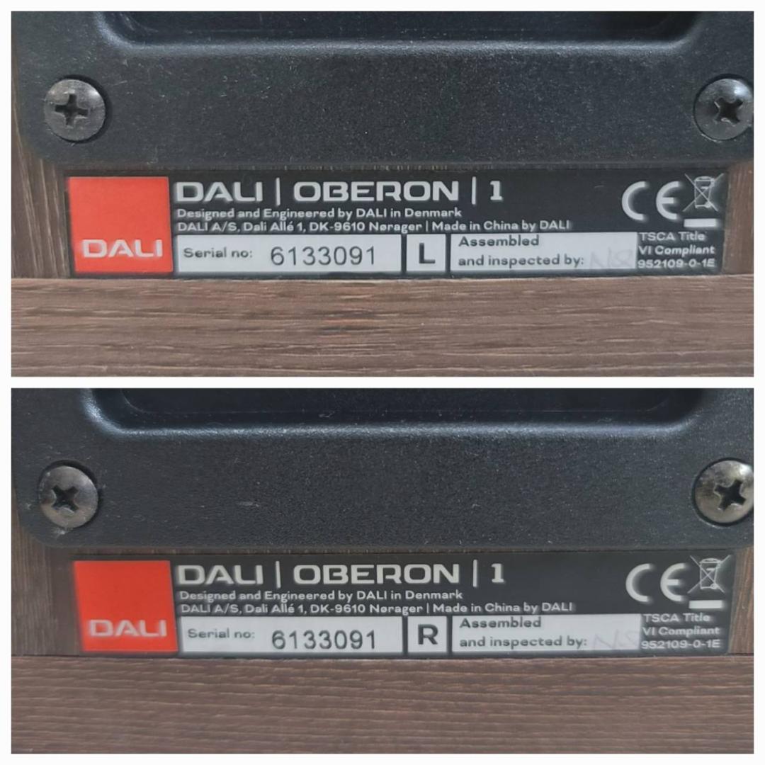 【良品】DALI ダリ OBERON1 2WAYブックシェルフスピーカー