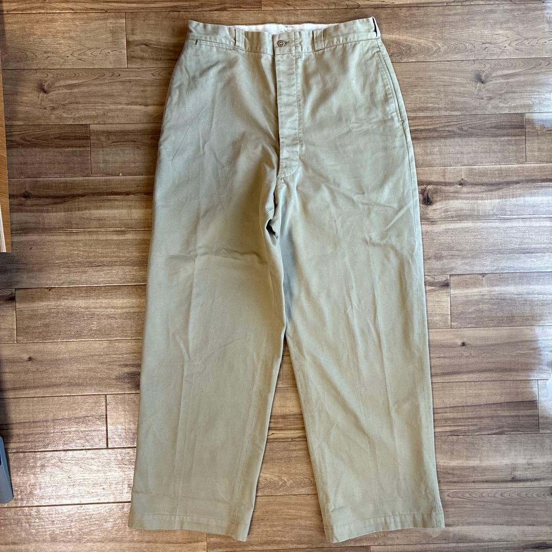 U.S. ARMY 1950年代 アーミーチノ【W34】