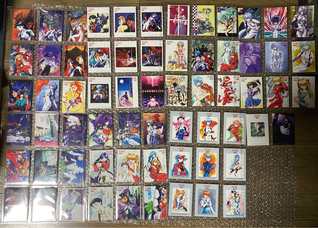 新世紀エヴァンゲリオン アートブックカード　フルコンプリート