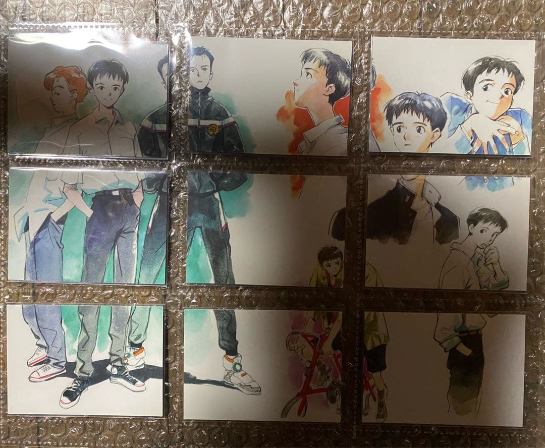 新世紀エヴァンゲリオン アートブックカード　フルコンプリート