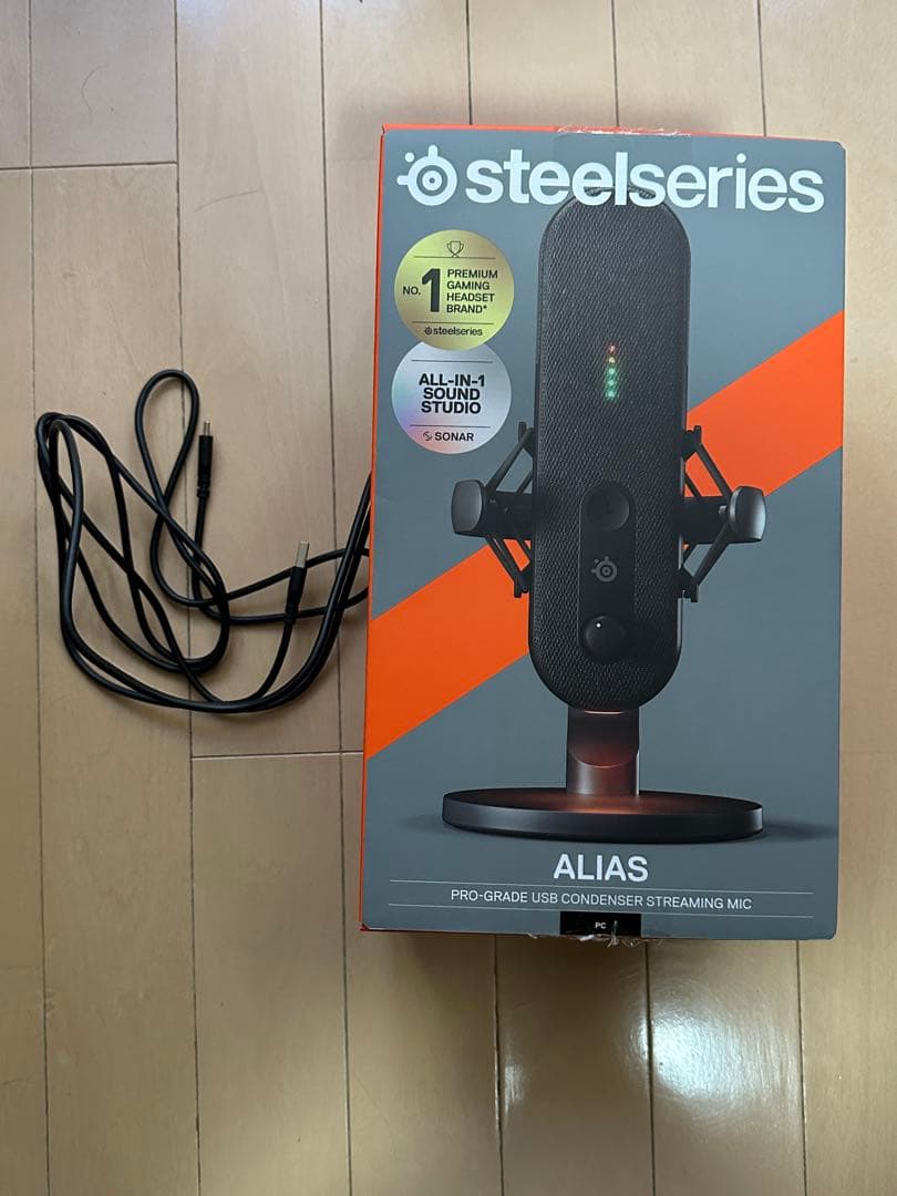 SteelSeries Alias USBコンデンサーマイク