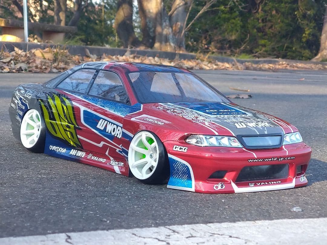 オーバードーズ　JZX100　マークⅡ　Weld仕様　新品ラジコンボディ