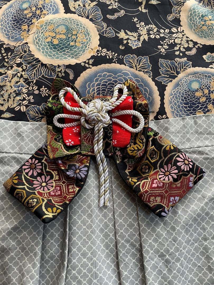 ラム 　わんちゃんの袴着物　オーダー作成　　２着