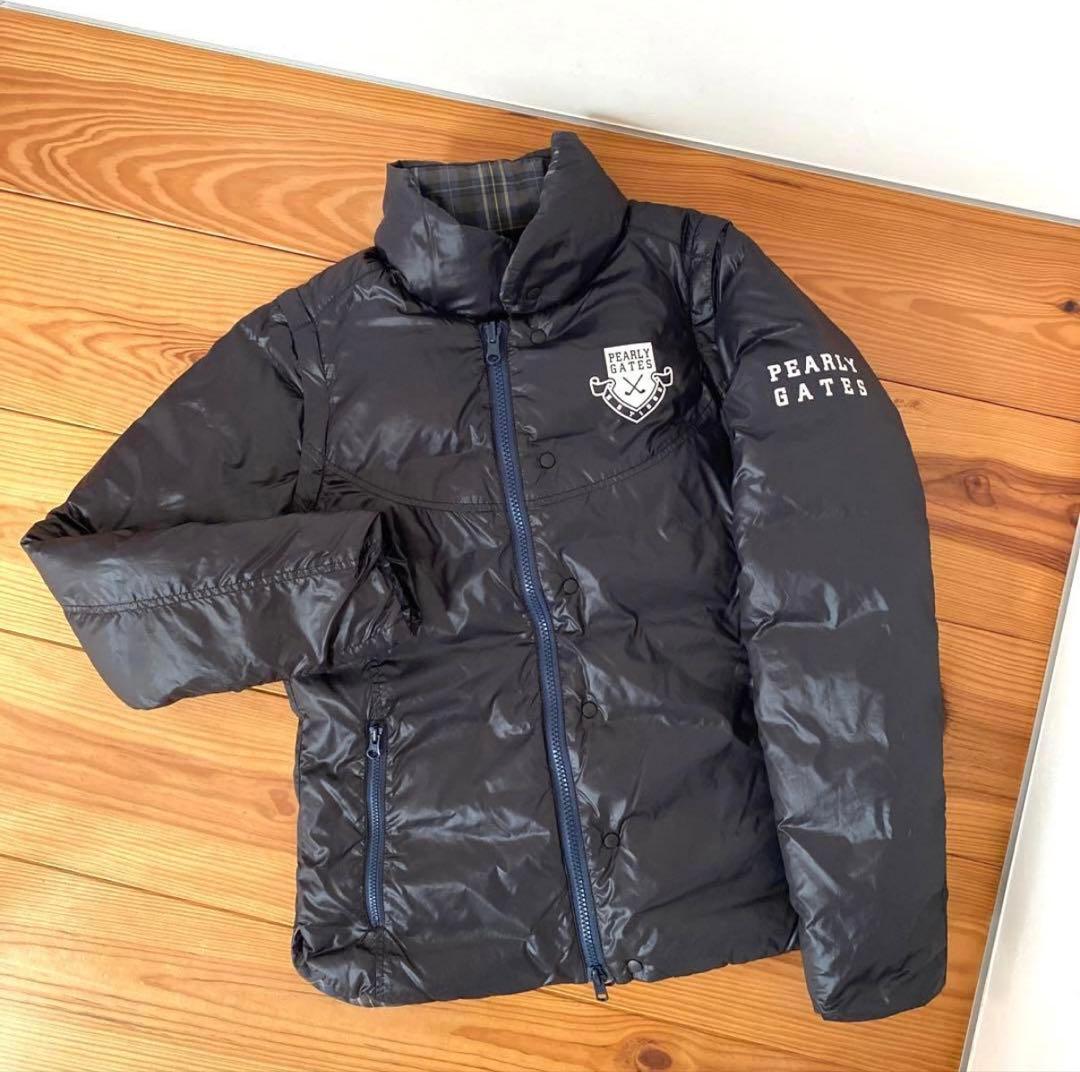 Chiパーリーゲイツ　リバーシブルダウンジャケット　ベスト　サイズ1