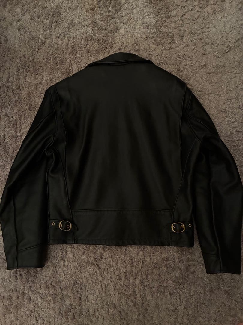 Schott レザージャケット　美品　ブラック