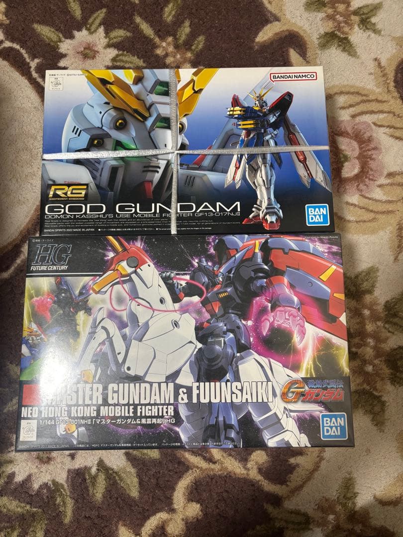 RG ゴッドガンダム & HG マスターガンダム　セット