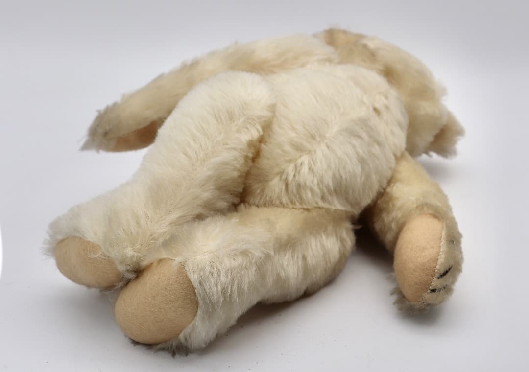 STEIFFF 1909 WHITE TEDDY BEAR レプリカ 約33cm