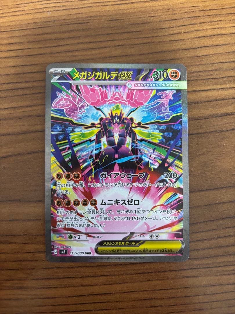 す*う様 メガジガルデEX SAR