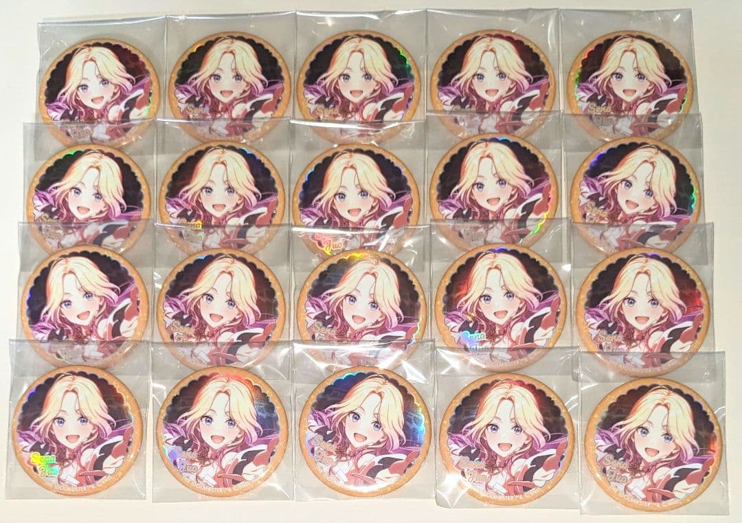 学園アイドルマスター　学マス　オーロラ缶バッジ　特訓後　星南