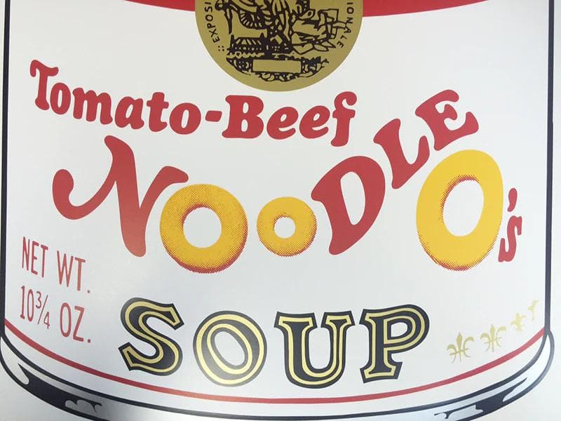 額装済30％OFF!!/Sunday B キャンベル缶Ⅱ アンディ ウォーホル