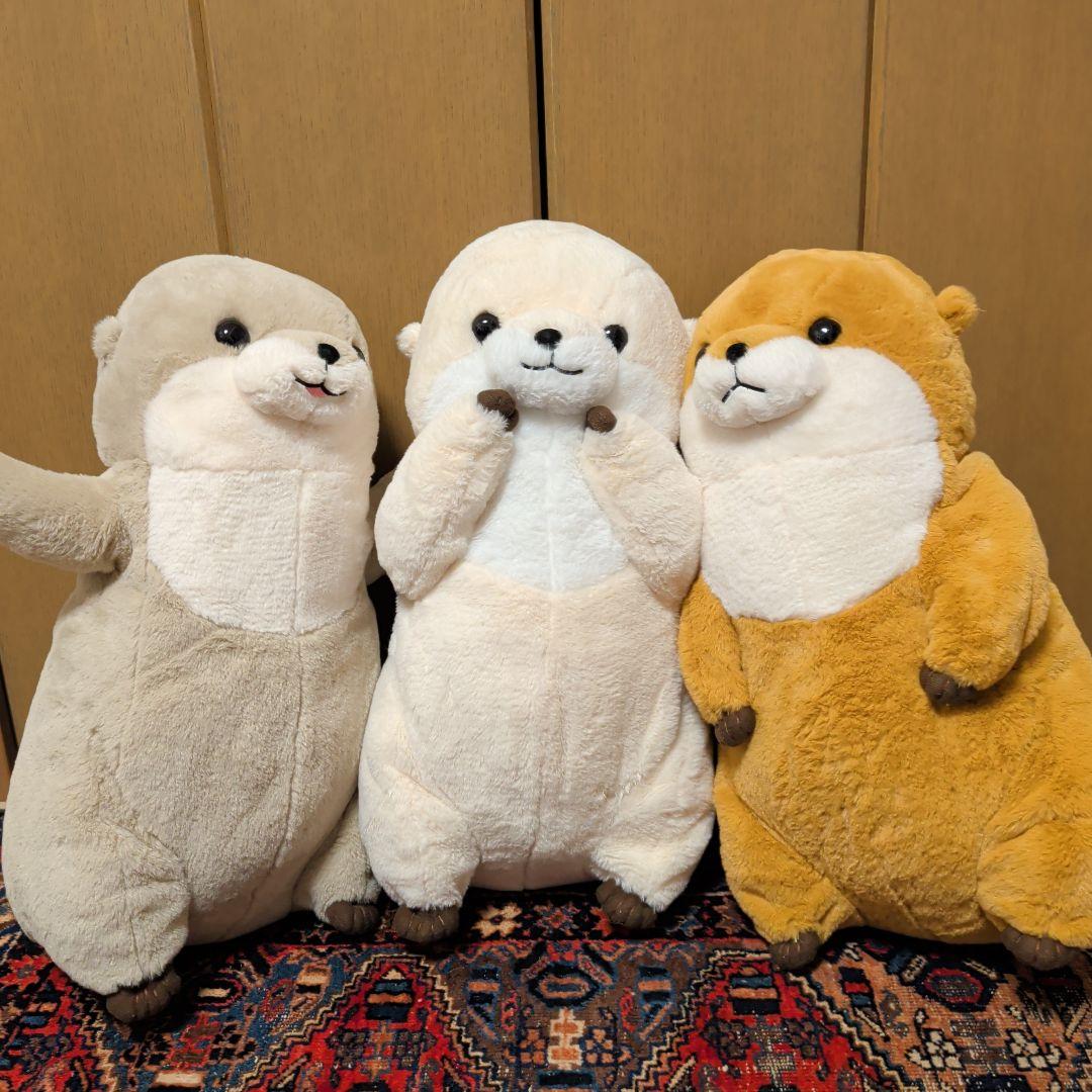 カワウソ三兄弟ぬいぐるみ