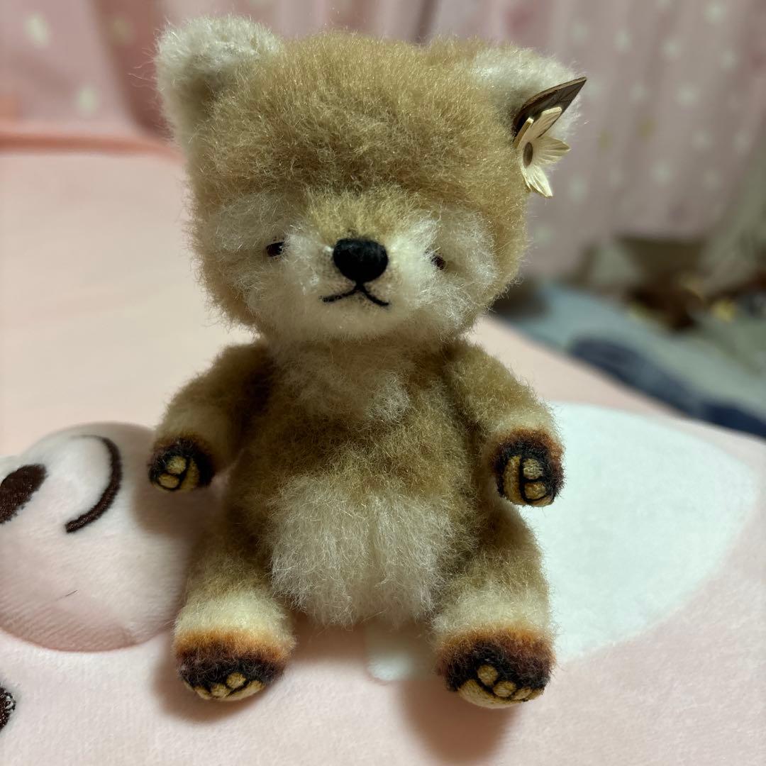 SakuBear テディベア　ぬいぐるみ　ハンドメイド　オオカミ