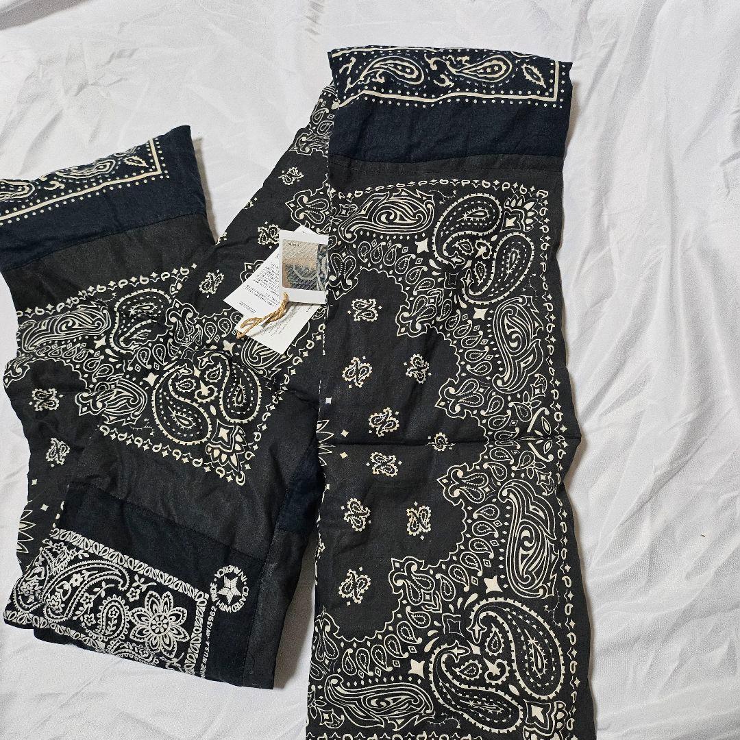 小物 visvim ICT DOWN MUFFLER KOFU Indigo