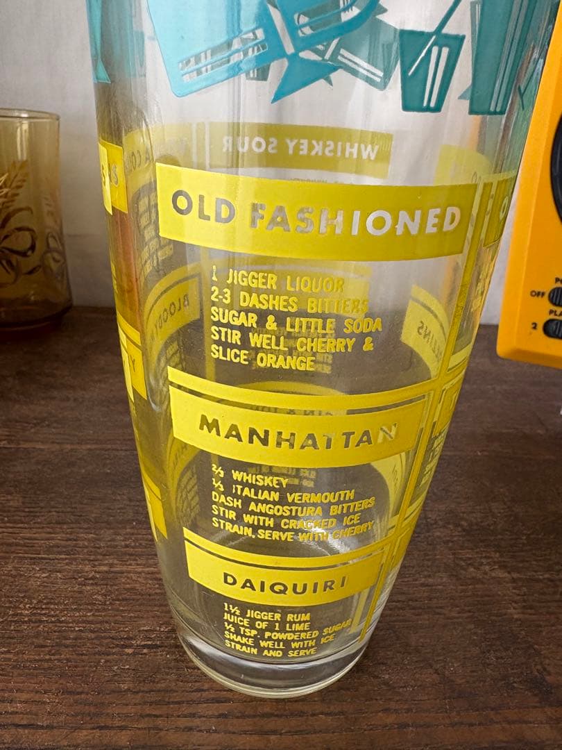 アメリカン雑貨 ビンテージ カクテルシェイカー