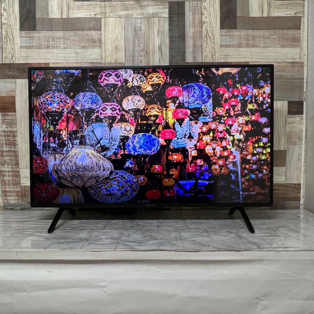 全国送料込❣️ジャパンネクスト43型4K液晶ディスプレイスピーカーリモコン付