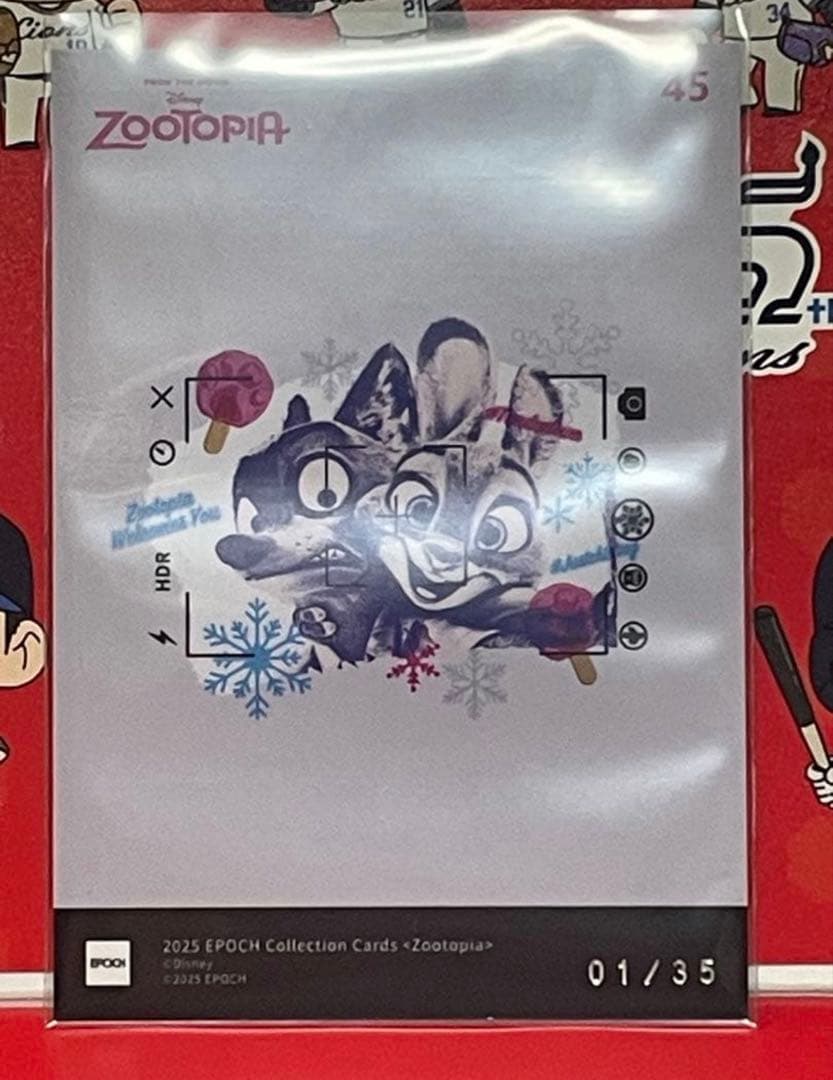 EPOCH ディズニーコレクションカード ズートピア