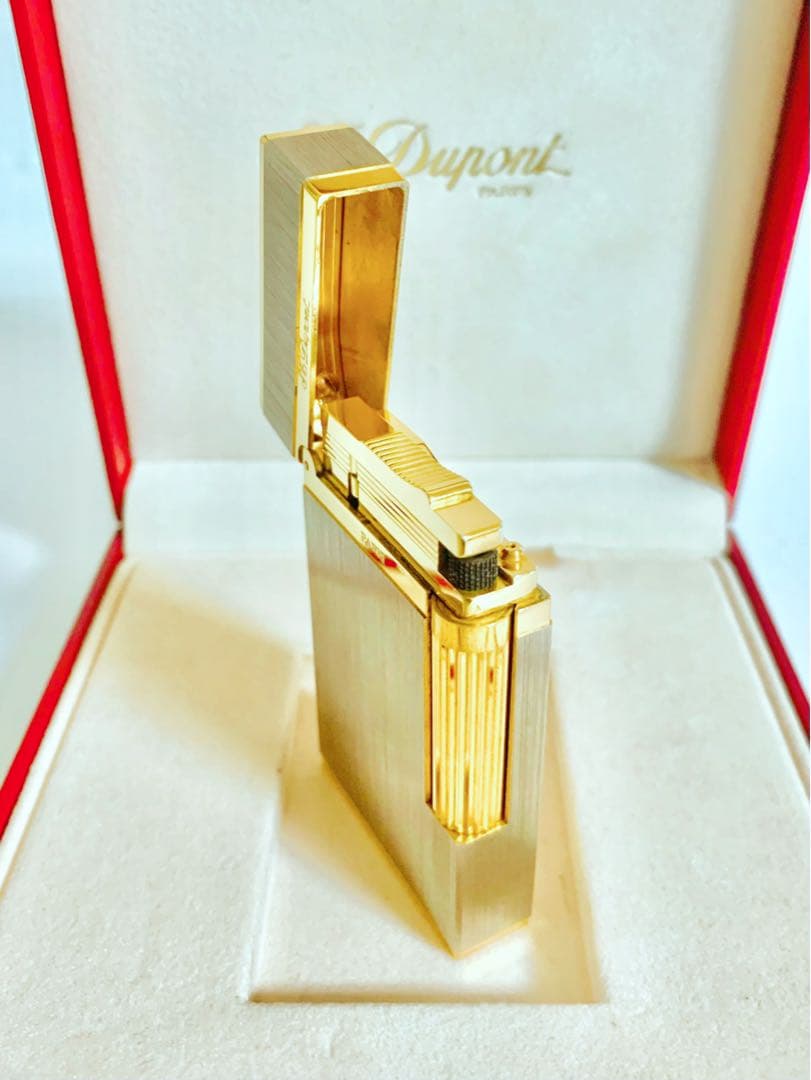 S.T.Dupont デュポン ガスライター ライン2 ヘアライン 16841