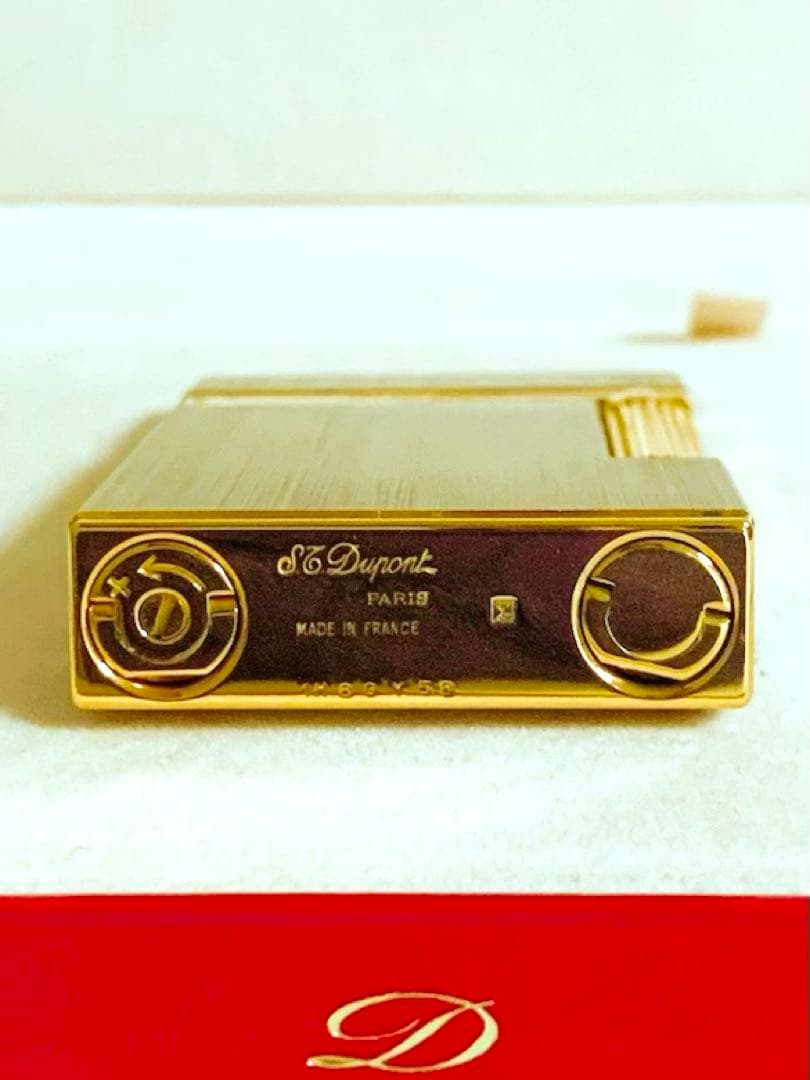 S.T.Dupont デュポン ガスライター ライン2 ヘアライン 16841