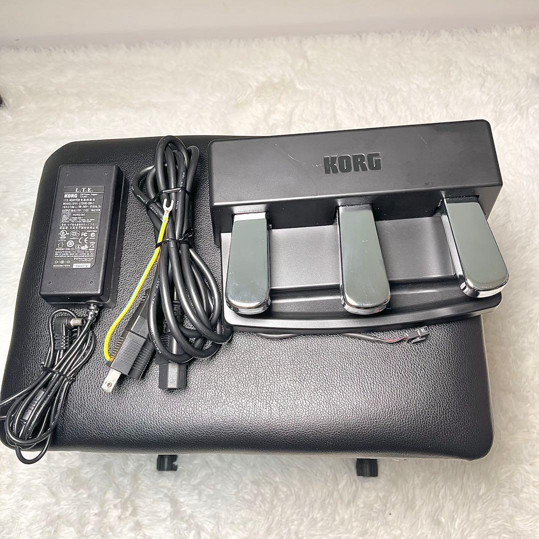 【動作品】KORG SP-280 電子ピアノ 本体＋スタンド＋3本ペダル