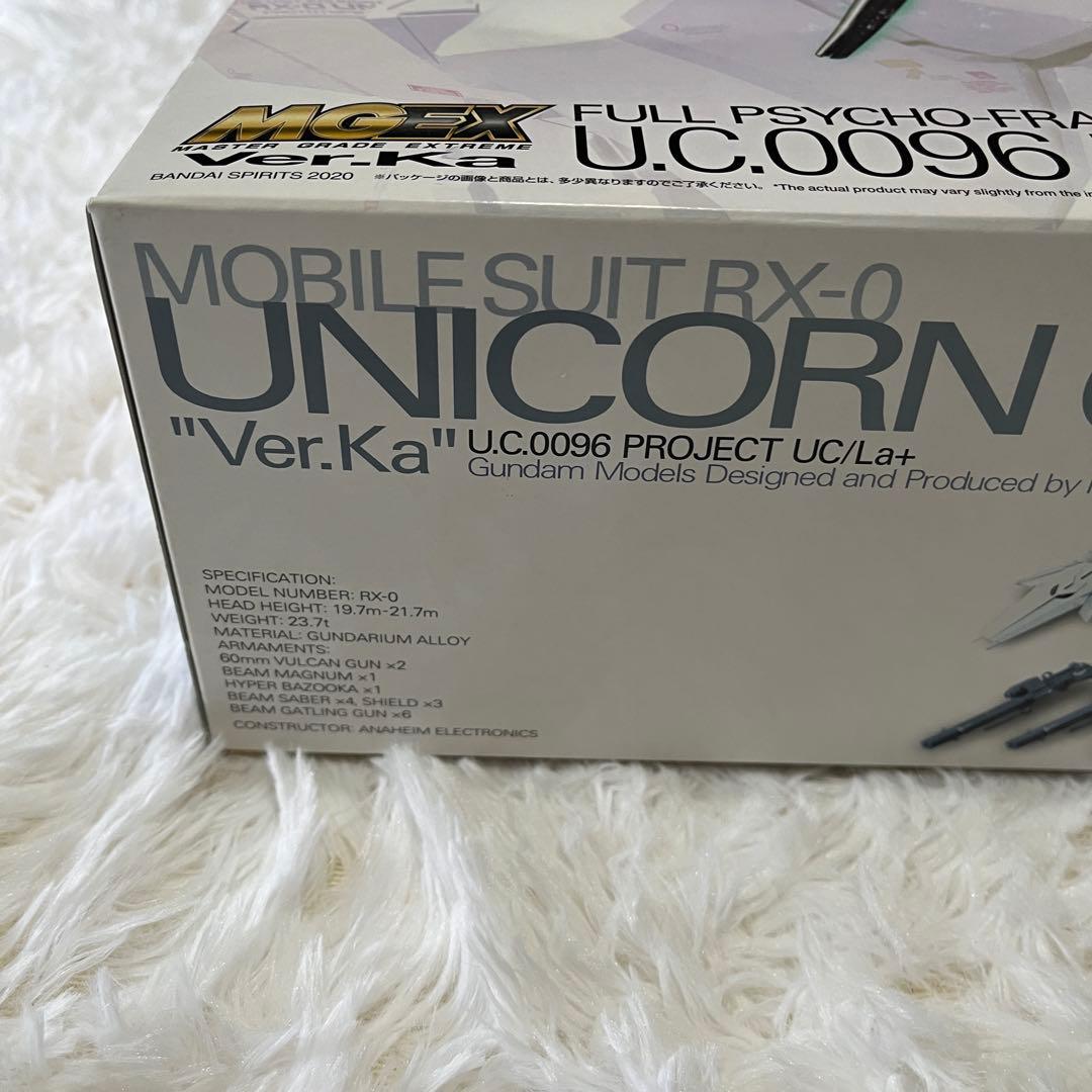 【送料無料】MGEX 1/100 ユニコーンガンダム Ver.Ka 　新品未開封