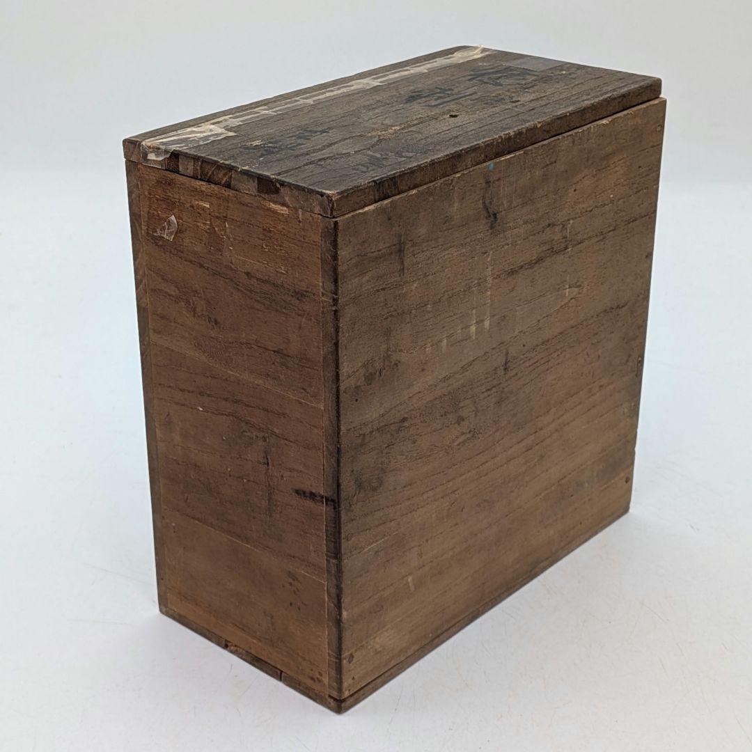 明治～昭和初期 九谷焼 赤絵徳利一対 時代箱 とっくり 酒器 食器 一輪挿し花入