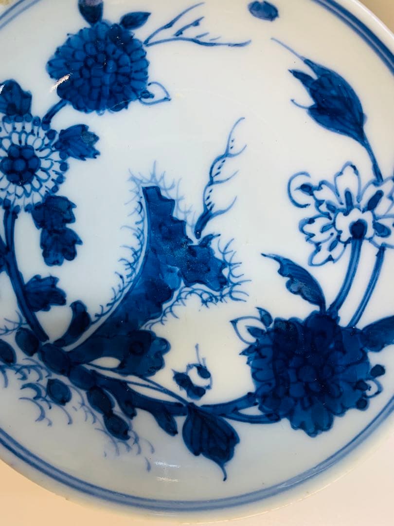 中国明時代晩期染付お皿3点