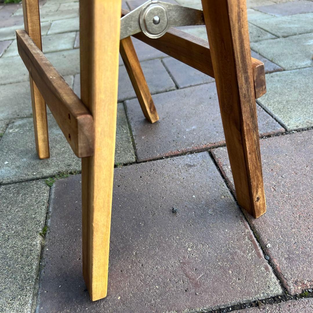 【未使用】キッチンテーブル アカシアキッチンラック + オプションテーブル