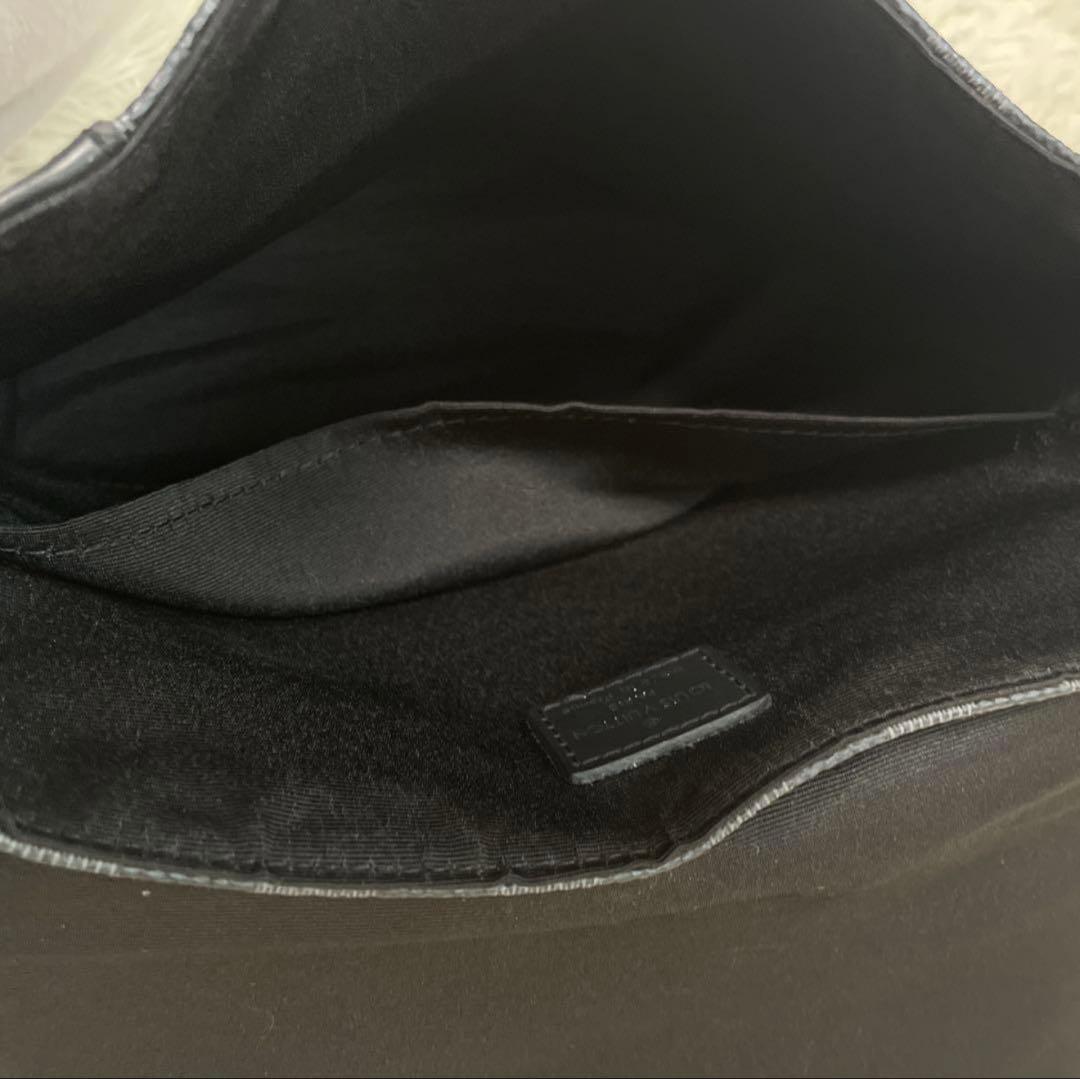 【美品】ペッレモルビダ メイデンボヤージュ クロコ フラップトートバッグ