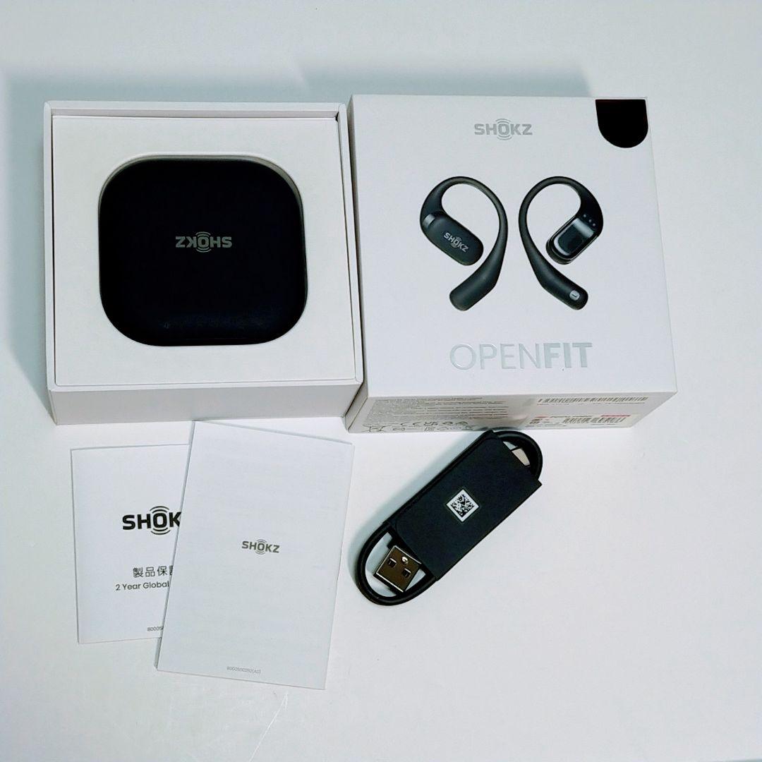 SHOKZ OpenFit ワイヤレスイヤホン オープンイヤー ★ナF66