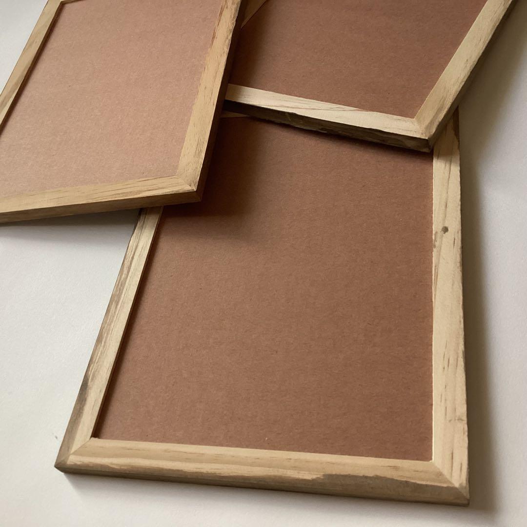 ブラックボード　１枚　木枠