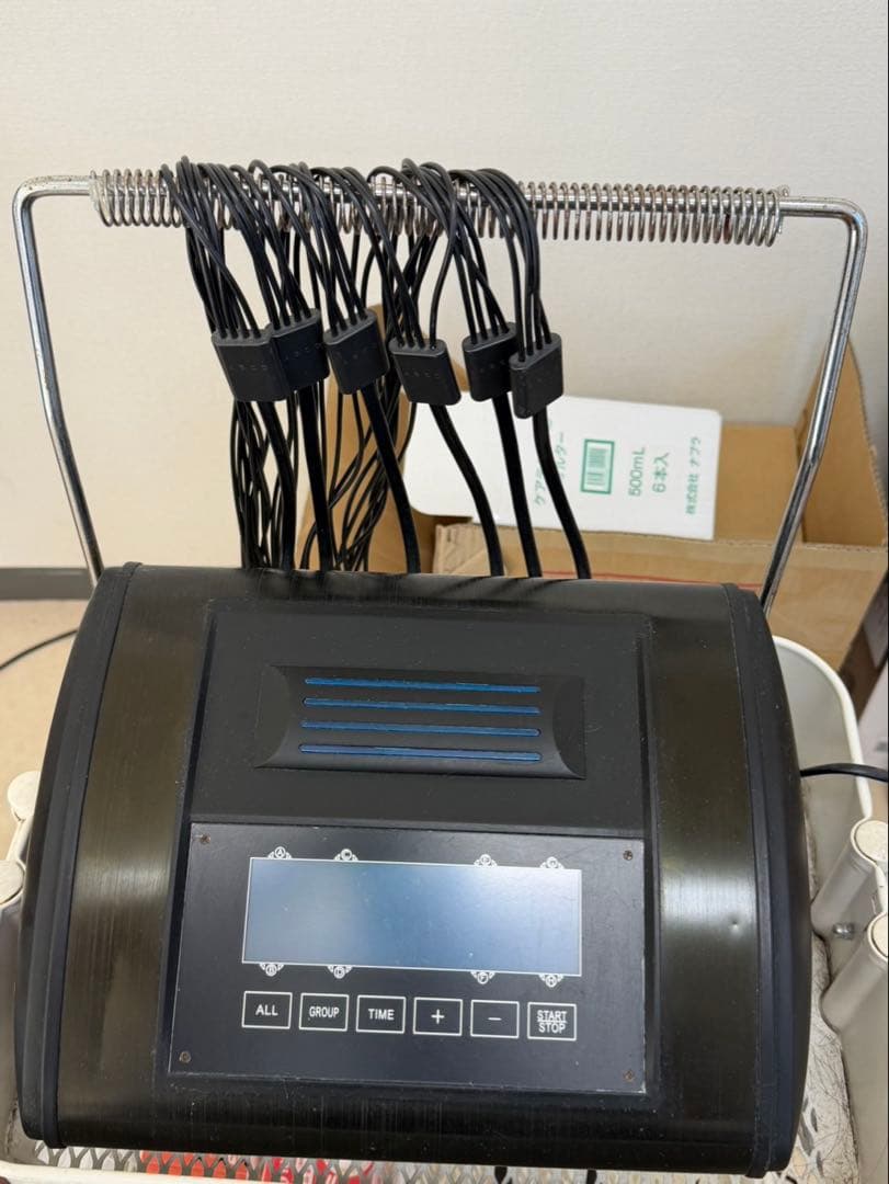 デジタルパーマ機　美容室専用　bejewelry本体＋ロッド