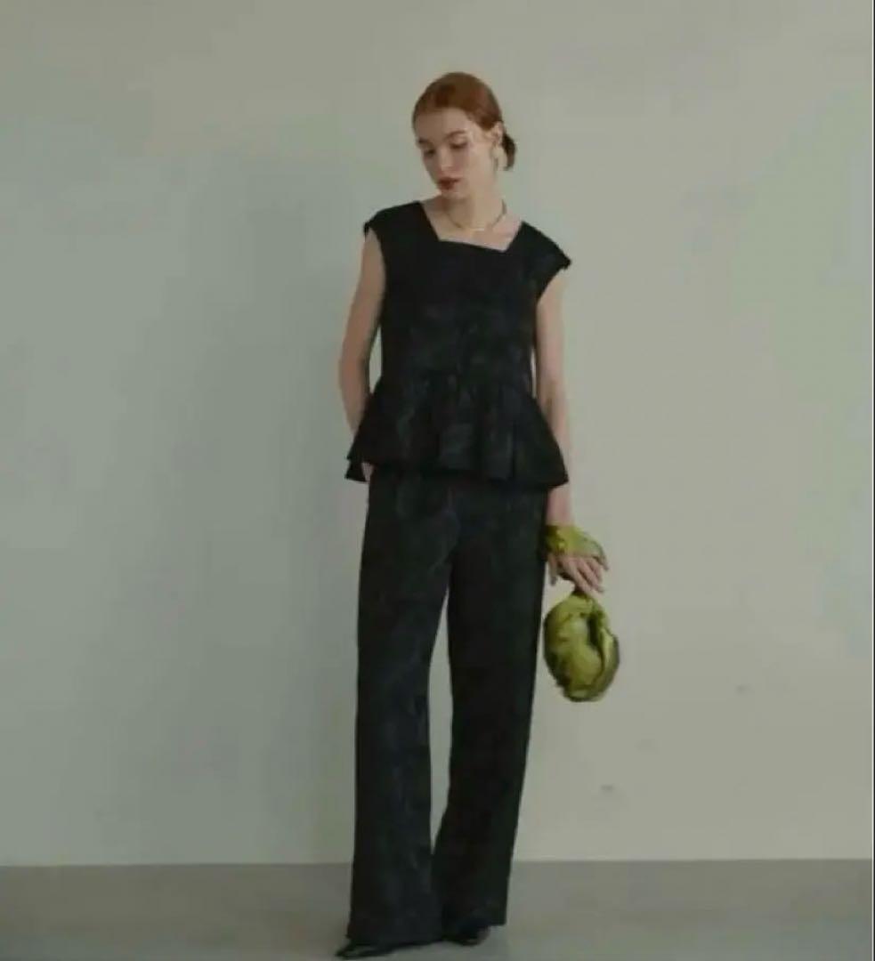 【美品】ANDRÉSDペプラムセットアップドレス M