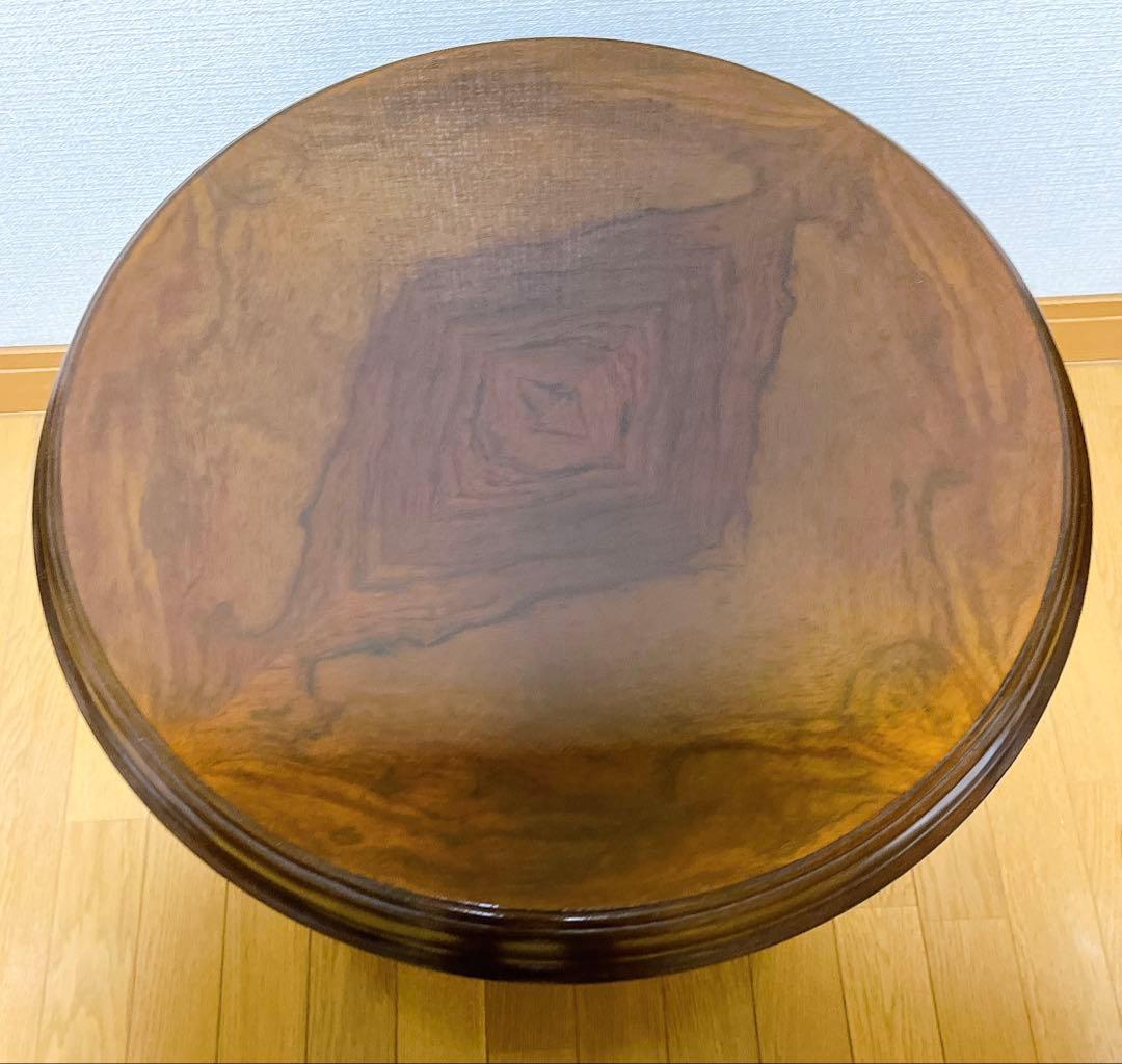 MARUNI マルニ　テーブル　木製　猫脚　サイドテーブル