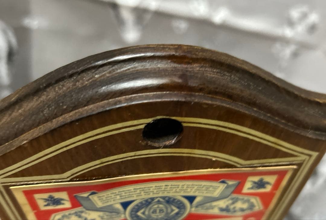 ビンテージ品 バドワイザー（Budweiser）壁掛け式栓抜 希少