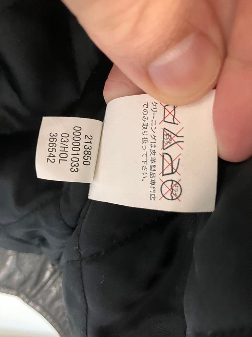 OLD GAP 牛革レザージャケット ボア