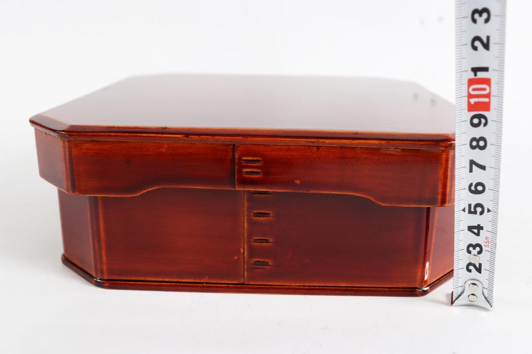 木曽漆器 大徳寺重 弁当箱 五個 共箱 茶道具 懐石道具